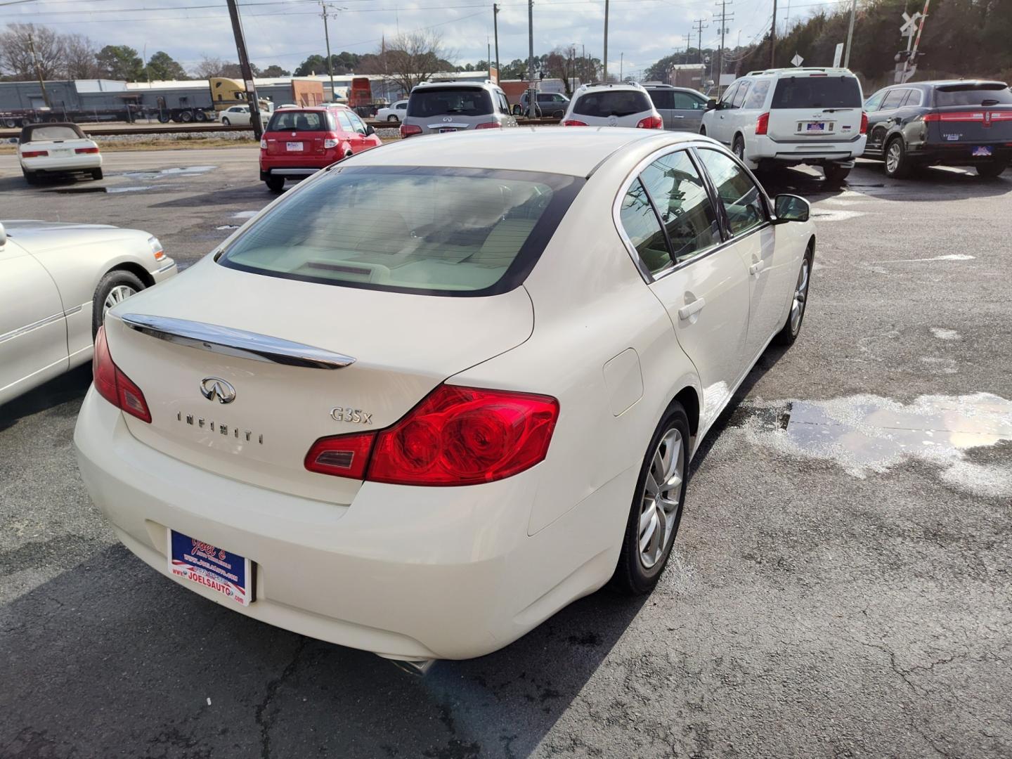 2007 WHITE Infiniti G35X (JNKBV61F57M) , Automatic transmission, located at 5700 Curlew Drive, Norfolk, VA, 23502, (757) 455-6330, 36.841885, -76.209412 - Photo#14